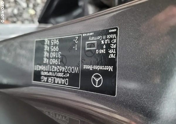 Mercedes-Benz Klasa B cena 47000 przebieg: 131000, rok produkcji 2013 z Łowicz małe 781